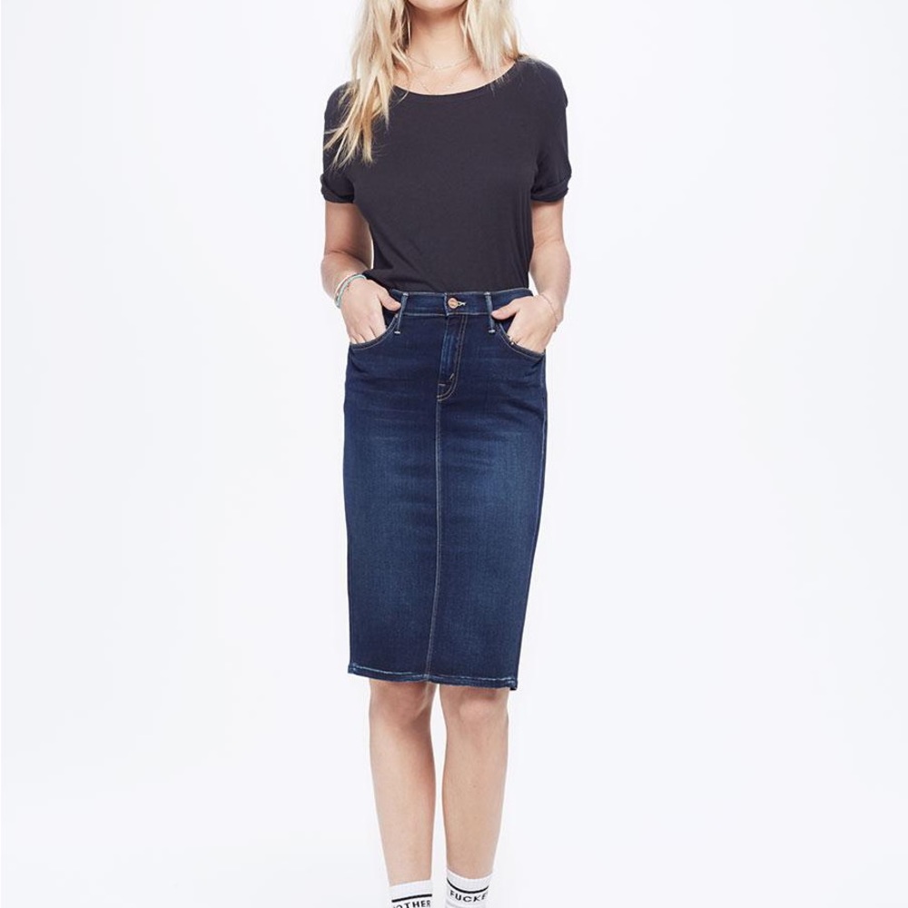 Brand new MOTHER denim skirt, size 25